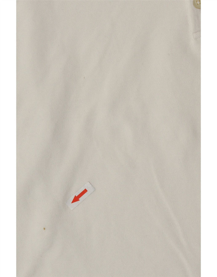 Polo Ralph Lauren Polo para mujer grande de algodón blanco roto