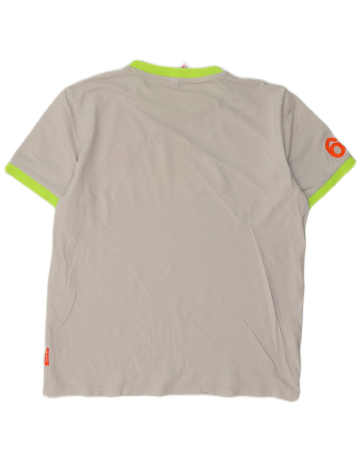 Sun68 Camiseta gráfica para hombre Top 2XL Algodón gris