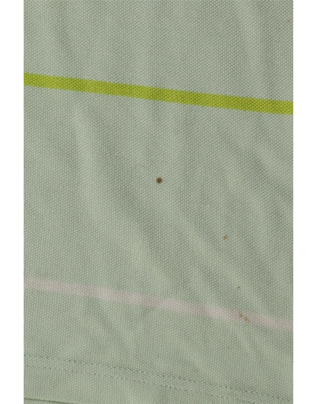 Polo ADIDAS para hombre 2XL Algodón a rayas verdes