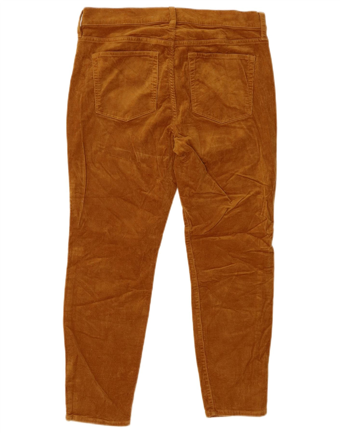 Pantalones de pana ajustados y cortos para mujer J. Crew W29 L24 Algodón marrón