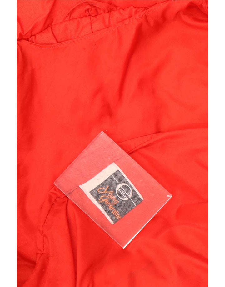 Chaqueta acolchada Elite Niña 13-14 años Poliamida color block rojo
