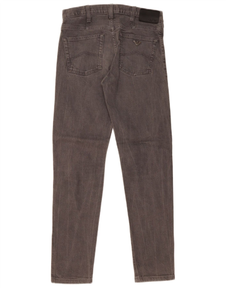 Vaqueros Armani Hombre Slim W28 L29 Algodón Gris