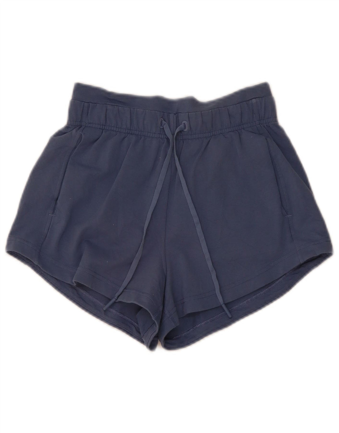 Lululemon Pantalones cortos deportivos para mujer US 4 Pequeño Azul Marino Algodón