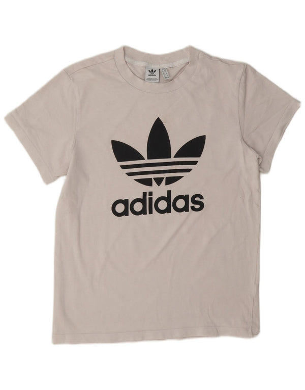 Adidas Camiseta gráfica extragrande para mujer UK 10 Small Pink