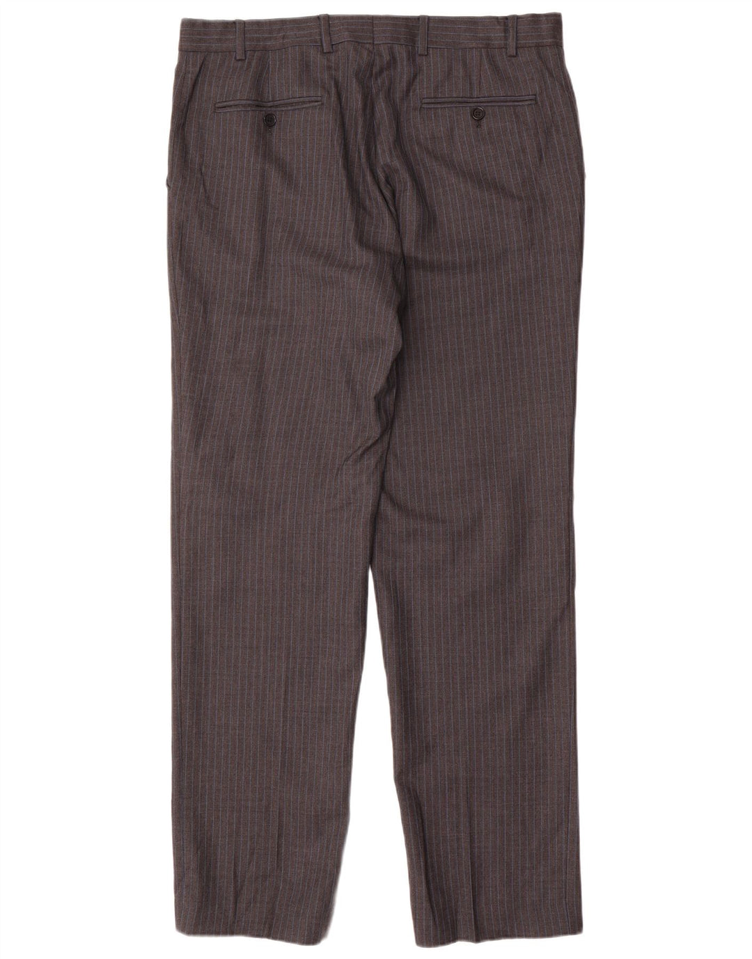 Jaeger Traje de 2 piezas con 2 botones para hombre UK 42 XL W36 L34 Gris Pinstripe Classic