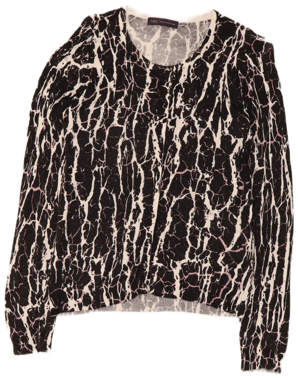 Marks & Spencer Suéter con Cuello Barco para Mujer UK 8 Small Negro
