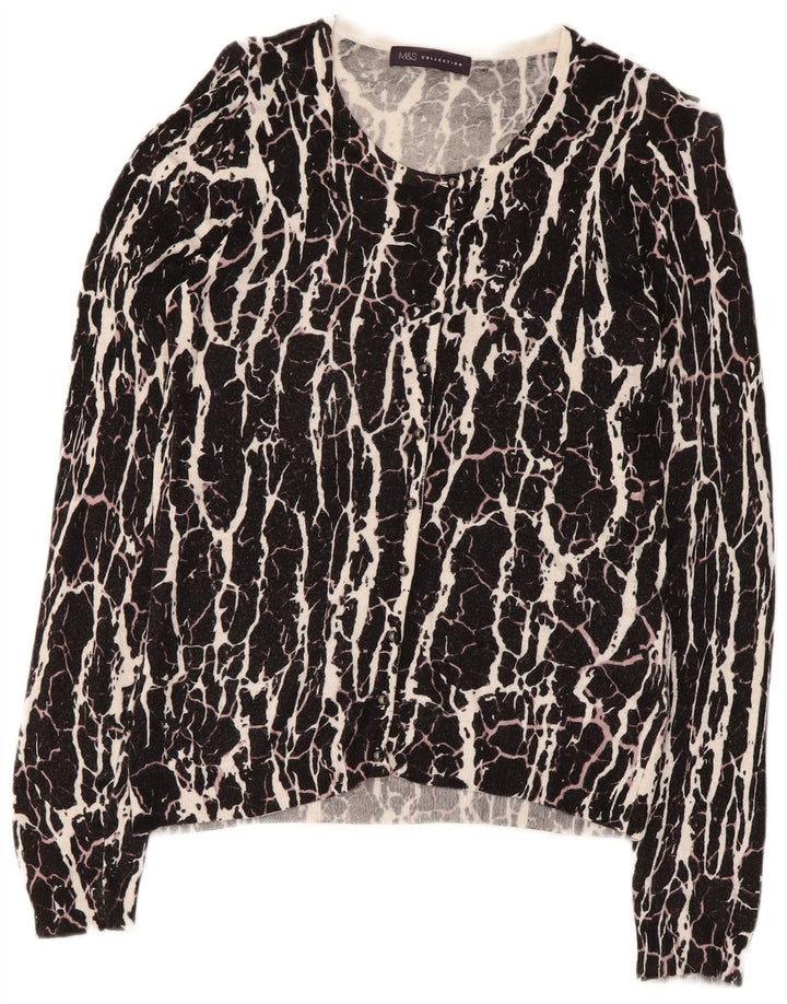 Marks & Spencer Suéter con Cuello Barco para Mujer UK 8 Small Negro