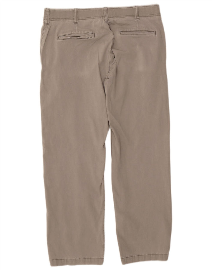 LEE Pantalones chinos rectos X-treme Comfort para hombre W34 L30 Algodón gris