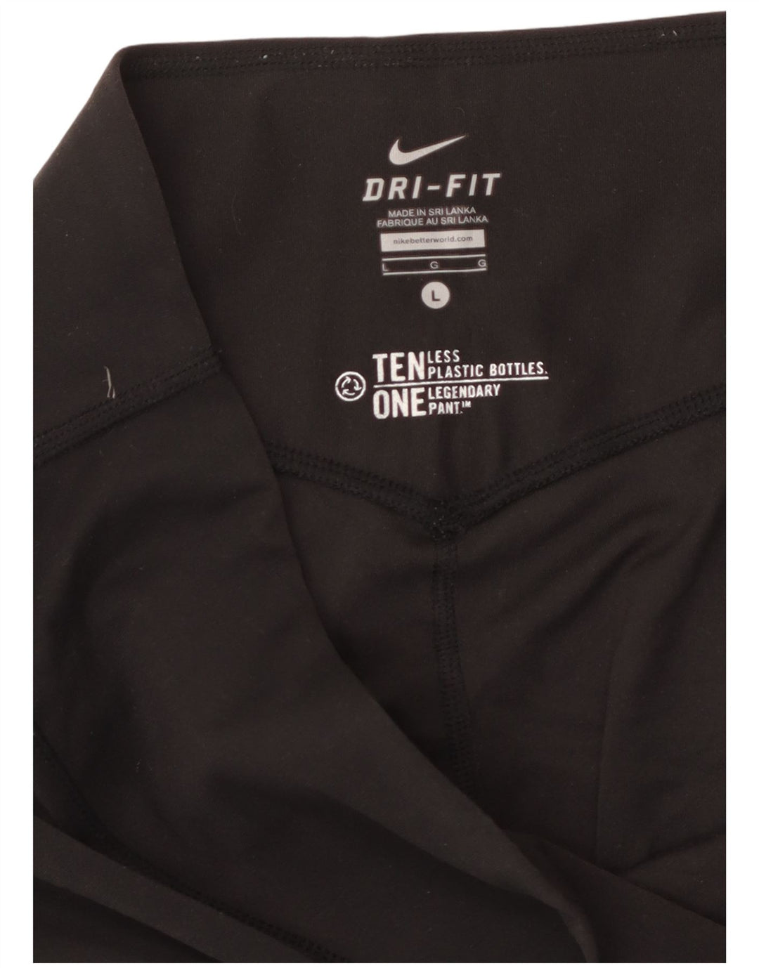 NIKE Bermudas deportivas Dri Fit para mujer, talla 40, talla grande, color negro