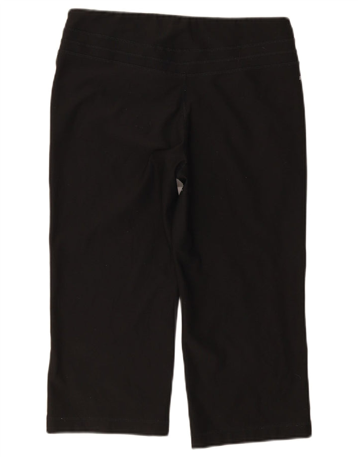 Nike Dri Fit Capri Leggings Deportivos De Poliéster Negro Mediano Mujer