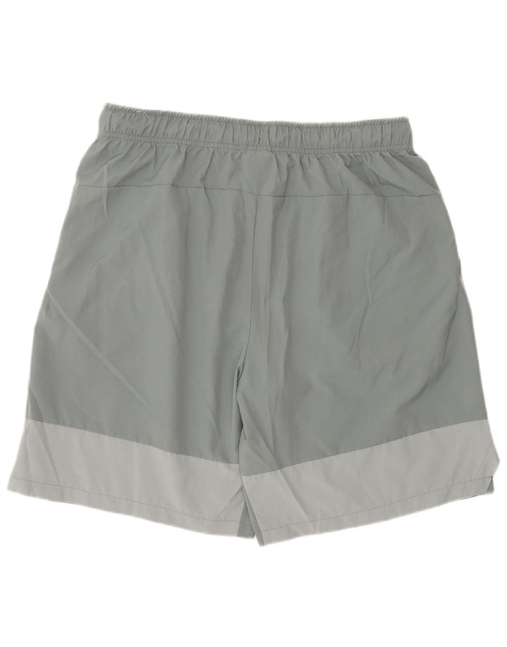 Nike - Pantalones cortos deportivos Dri Fit para hombre, poliéster gris grande