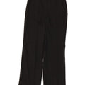 J. CREW Pantalones chinos rectos para mujer US 6 Medium W30 L31 Poliéster negro