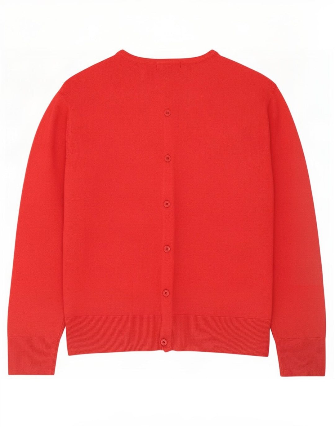 Marks & Spencer Suéter Cárdigan para Mujer Reino Unido 12 Acrílico Rojo Medio