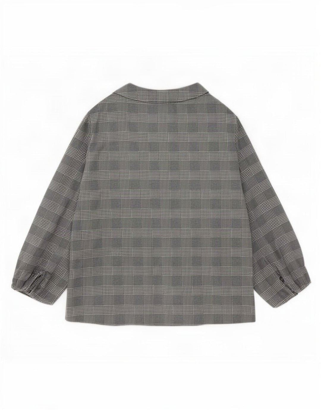 Cárdigan abierto Lipsy para mujer UK 42 Poliéster a cuadros gris medio
