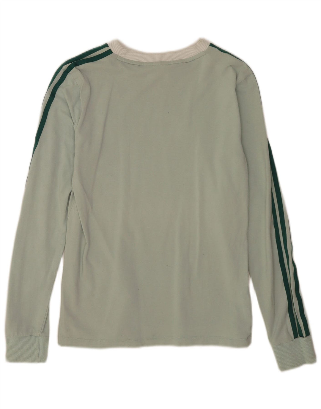 Adidas - Camiseta de manga larga para mujer, talla 40, color verde pequeño