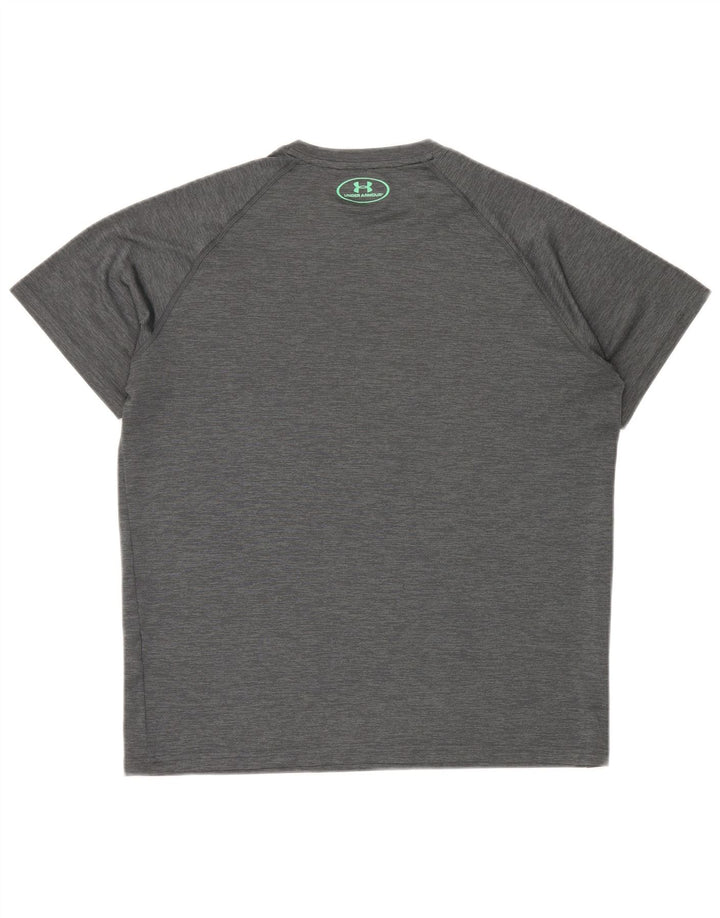 UNDER ARMOUR Camiseta para hombre Top grande gris moteado