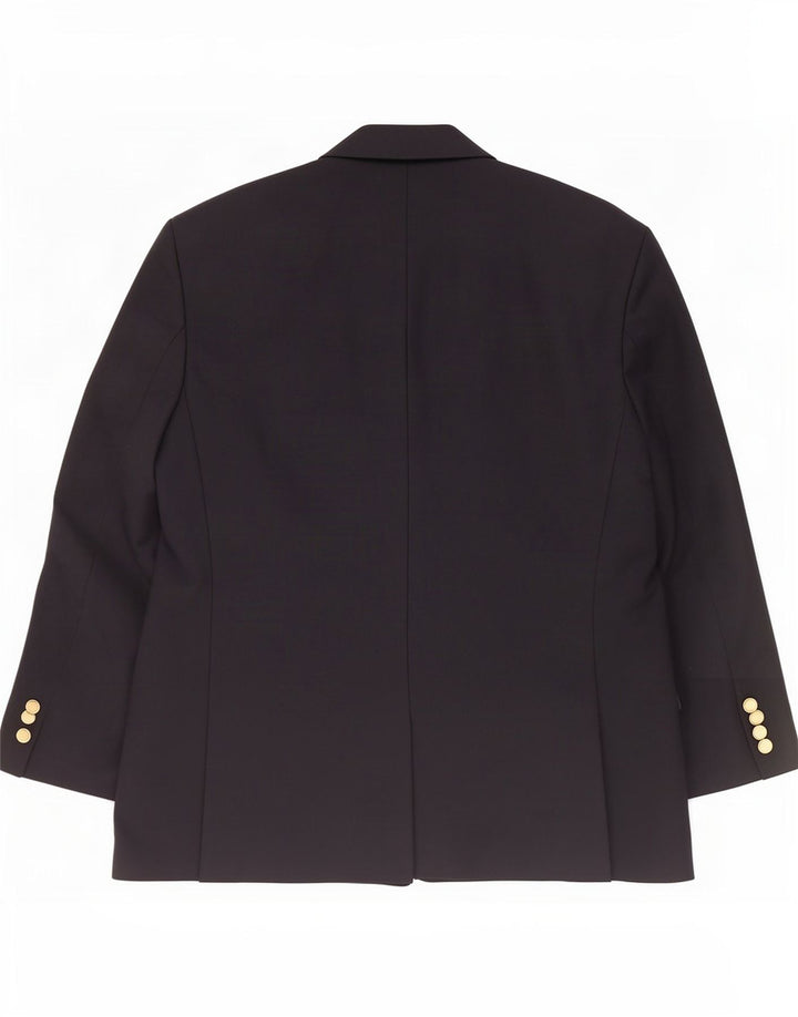 St Michael Chaqueta tipo blazer corta con doble botonadura para hombre UK 40 Medium Azul marino