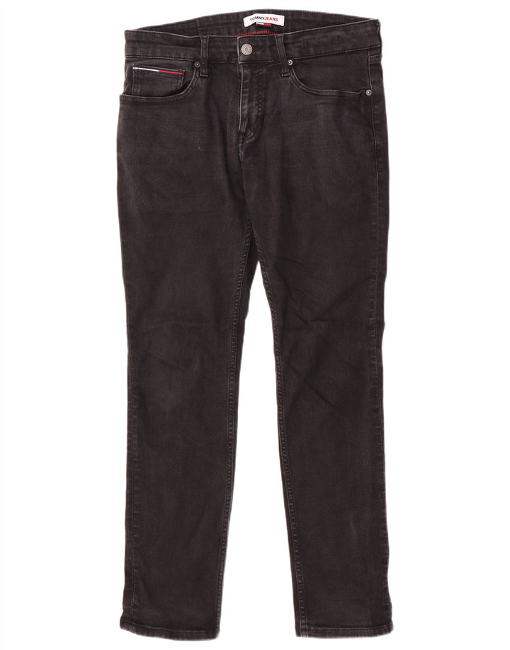 Tommy Hilfiger Jeans Scanton Slim para Hombre W32 L30 Algodón Gris