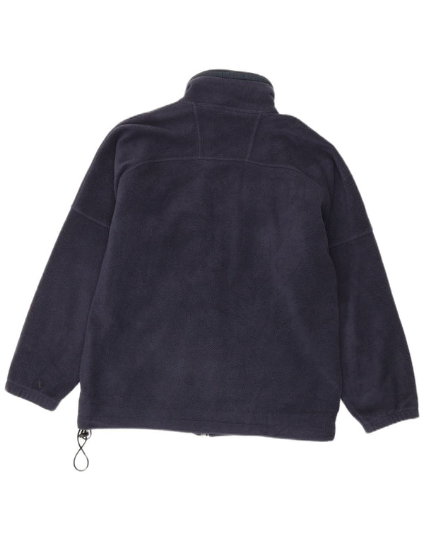 Champion Chaqueta polar para hombre UK 38 Medium Azul marino Poliéster