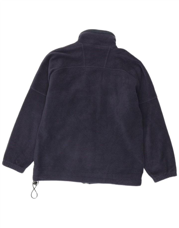 Champion Chaqueta polar para hombre UK 38 Medium Azul marino Poliéster