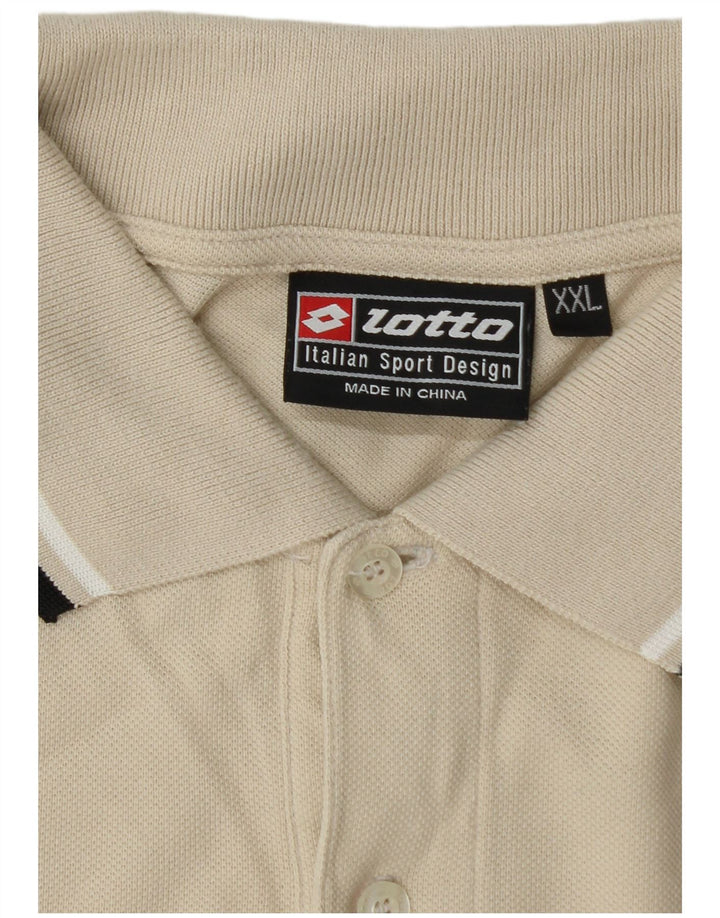 LOTTO Polo Hombre 2XL Beige
