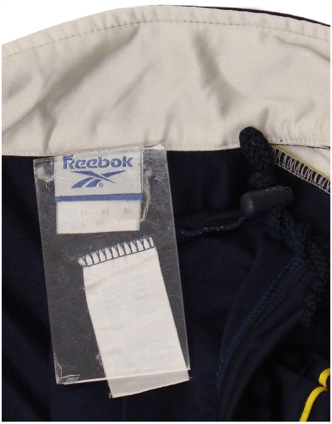 Reebok - Chaqueta de chándal con gráfico para hombre, color azul marino mediano