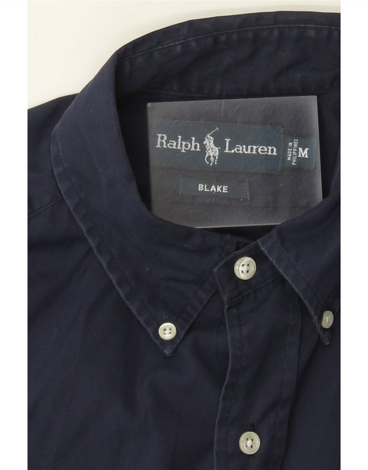 Ralph Lauren Camisa Blake para hombre Algodón azul marino mediano