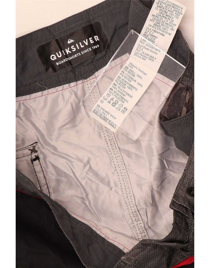 Bañador Quiksilver Hombre Bañador Mediano Negro Floral Poliéster