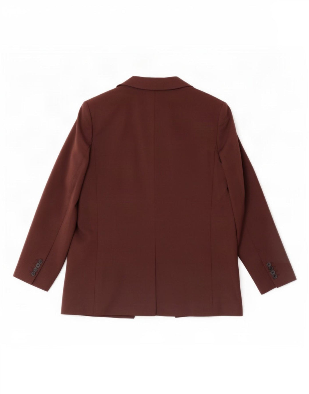 Marks & Spencer Chaqueta tipo blazer con 1 botón para mujer UK 40 XL Poliéster marrón
