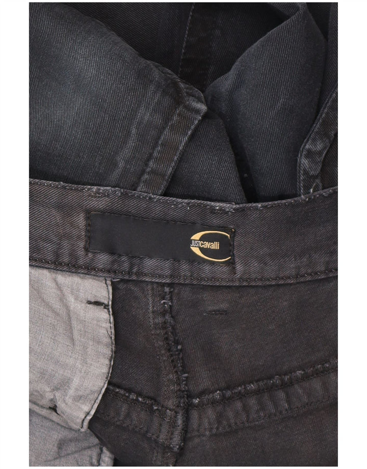 Just Cavalli Jeans rectos para hombre IT 48 Medium W34 L28 Azul marino