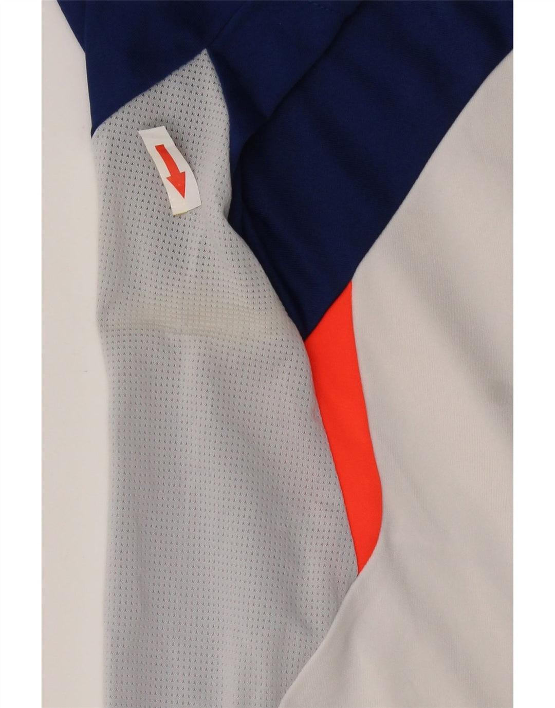 Adidas Hombre Camiseta Top Medium Blanco Colorblock Poliéster