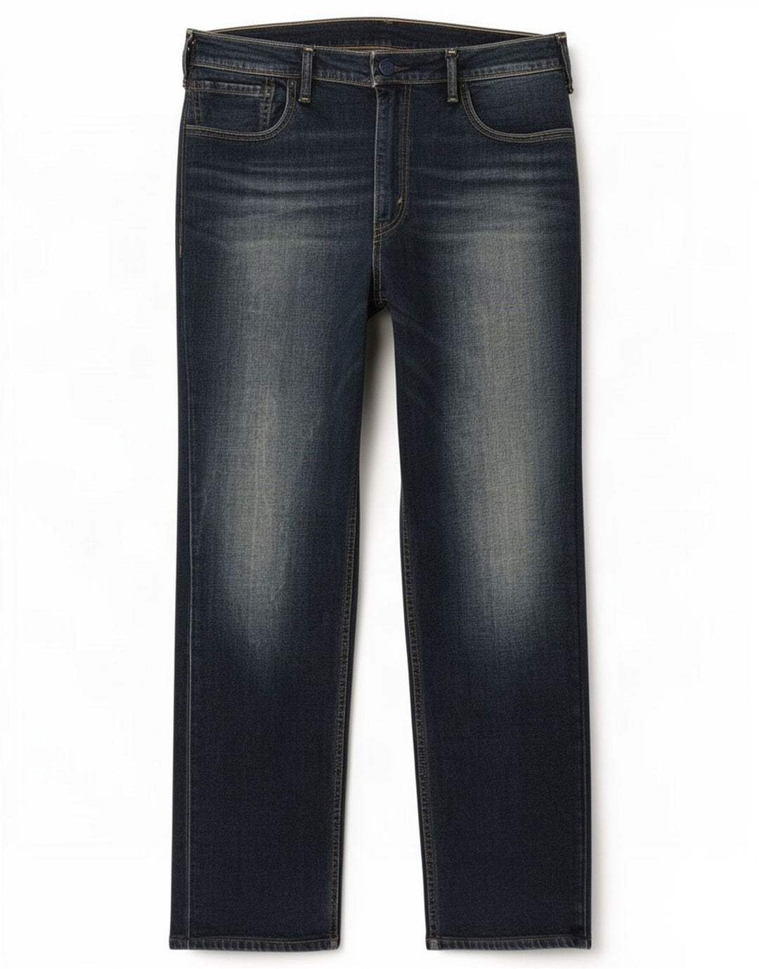 Levi's Hombre 511 Slim Jeans W38 L29 Algodón Azul Marino