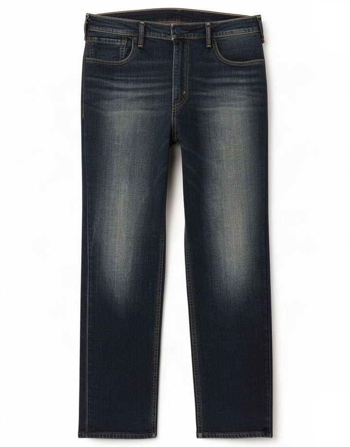 Levi's Hombre 511 Slim Jeans W38 L29 Algodón Azul Marino