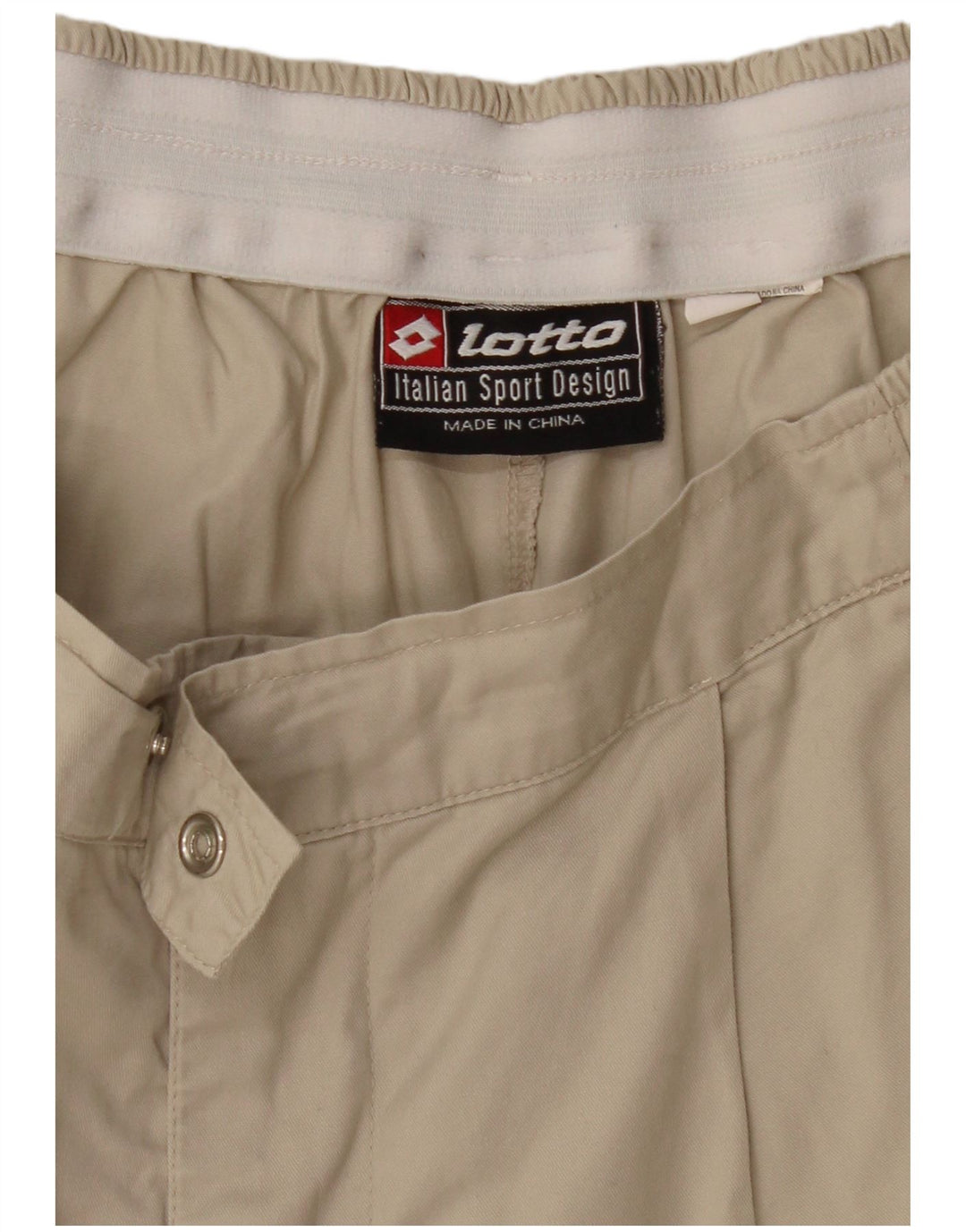 Pantalones Cortos Chinos Mujer Lotto W30 Medium Beige