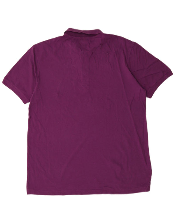 Kappa Polo Hombre 2XL Algodón Morado