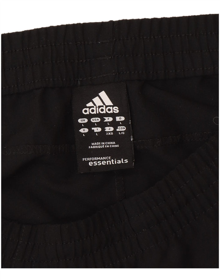 Pantalón De Chándal Adidas Hombre Grande Negro Poliéster