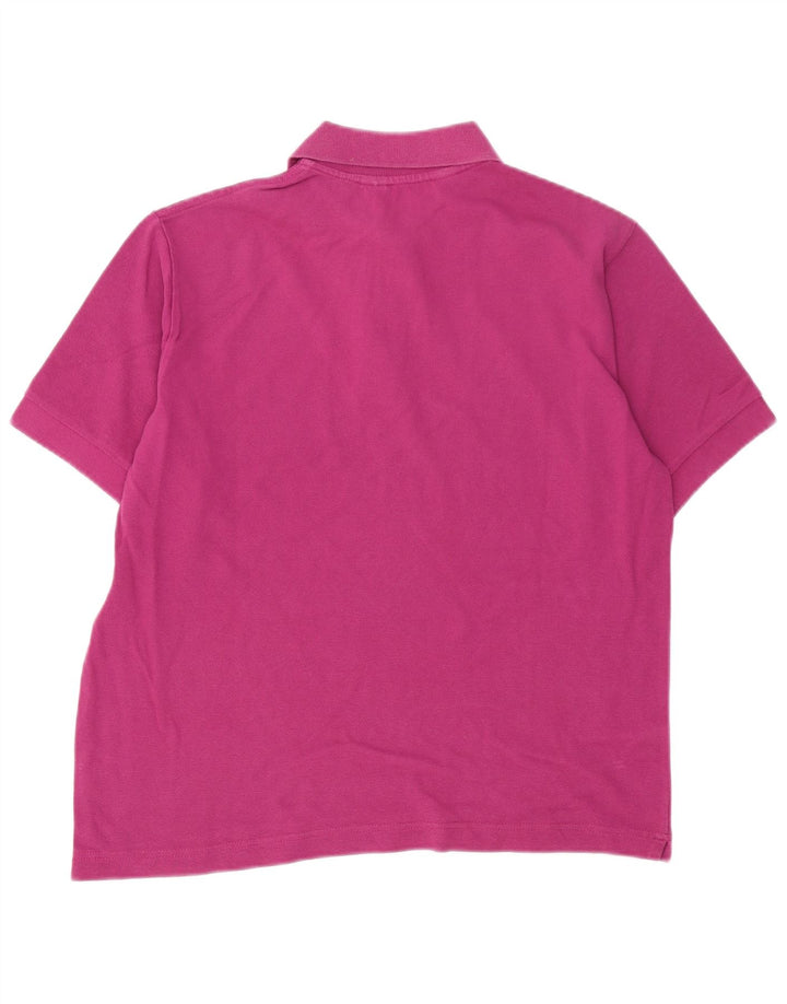 Kappa Polo Hombre Small Morado Algodón