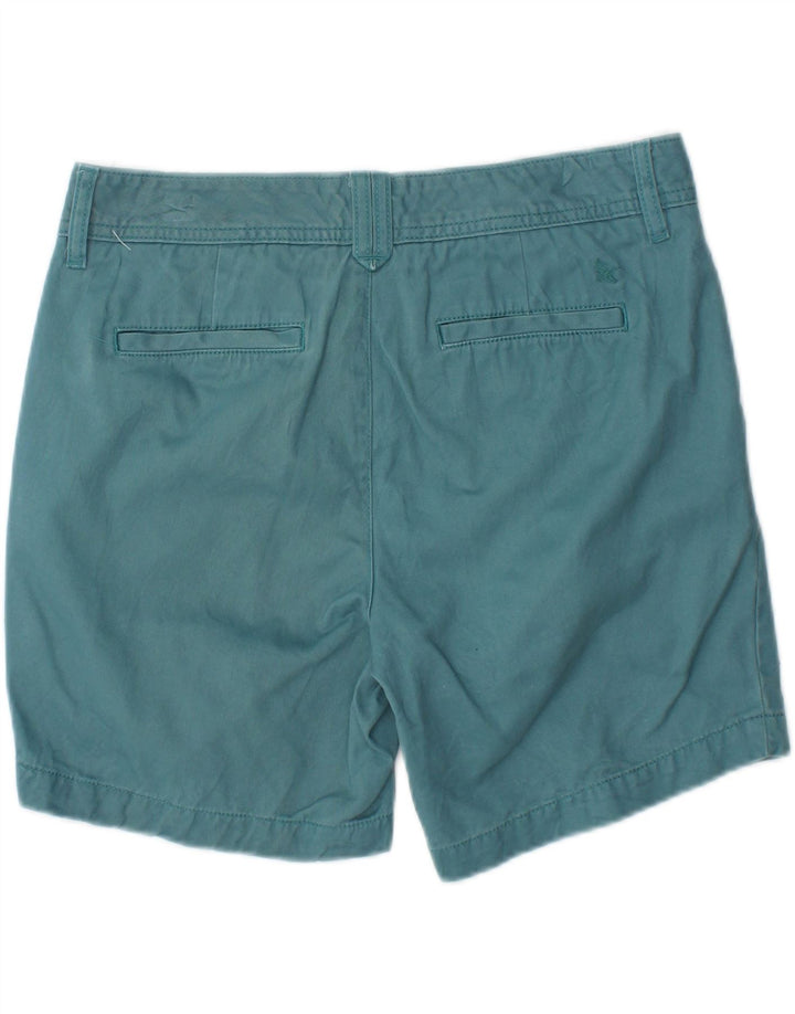 EDDIE BAUER Womens Chino Shorts US 4 Small W32  Turquoise Cotton Vintage Eddie Bauer and Second-Hand Eddie Bauer from Messina Hembry 