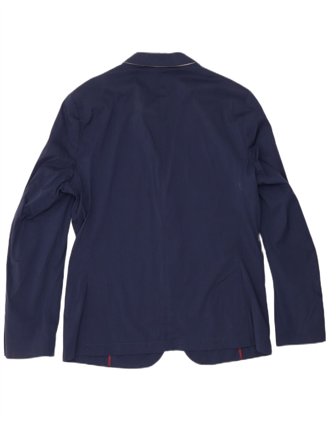 Zara Chaqueta Blazer De 2 Botones para Hombre EU 54 XL Algodón Azul Marino