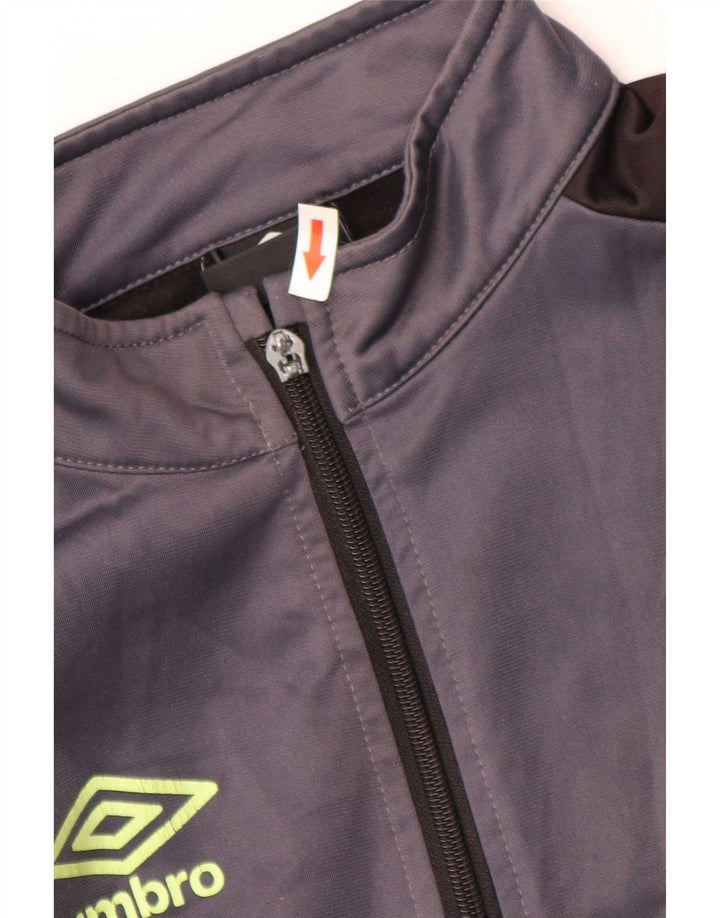Umbro Chaqueta Chándal Niño 11-12 Años Gris Poliéster
