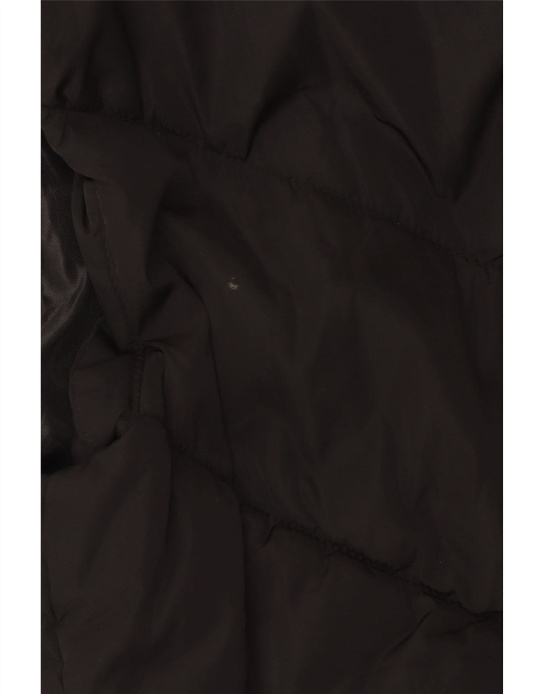 Zara Mujer Chaleco Acolchado UK 12 Medium Negro