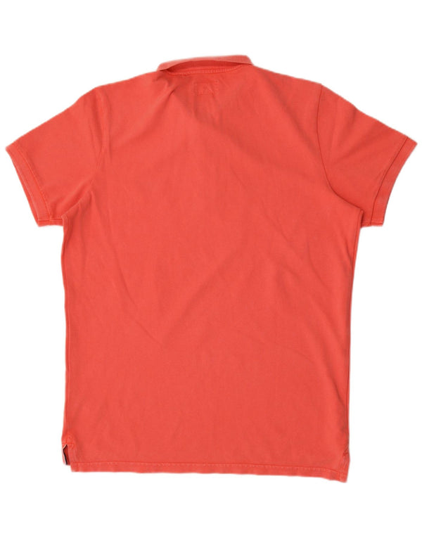 Superdry Polo Hombre XL Naranja Algodón