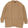 Marks & Spencer Suéter Cárdigan Abierto Largo para Mujer UK 46 Grande Beige