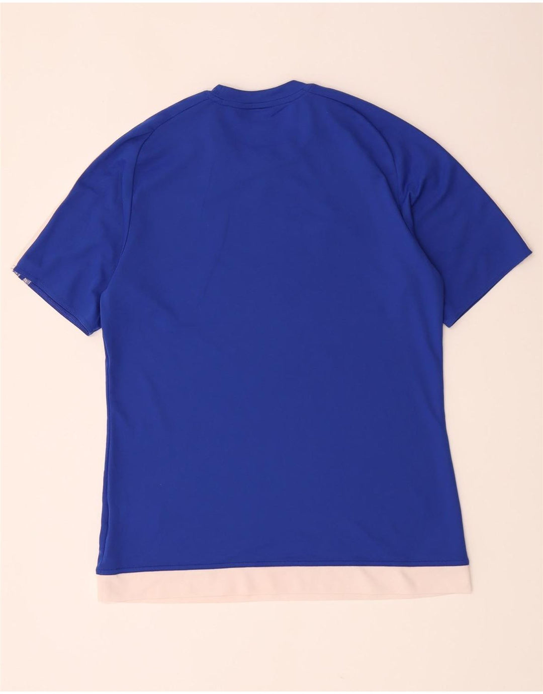Adidas Hombre Climalite Camiseta Top Poliéster Azul Medio
