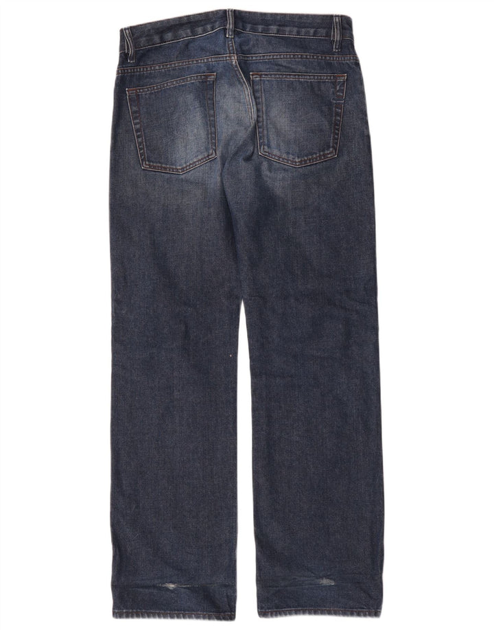 Diesel Hombre Vaqueros Rectos W31 L32 Algodón Azul