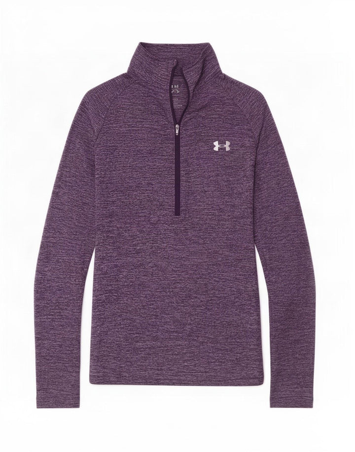 Under Armour Heat Gear - Chándal para mujer, talla M, color morado