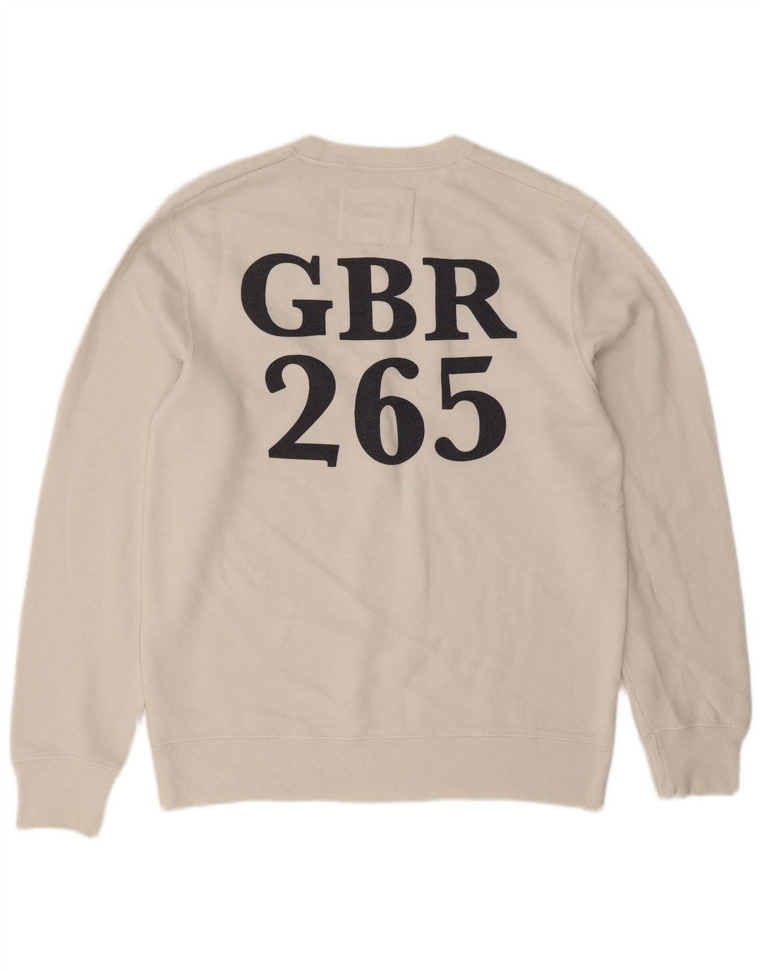 Jack Wills Sudadera Estampada Hombre Jersey Grande Algodón Blanco