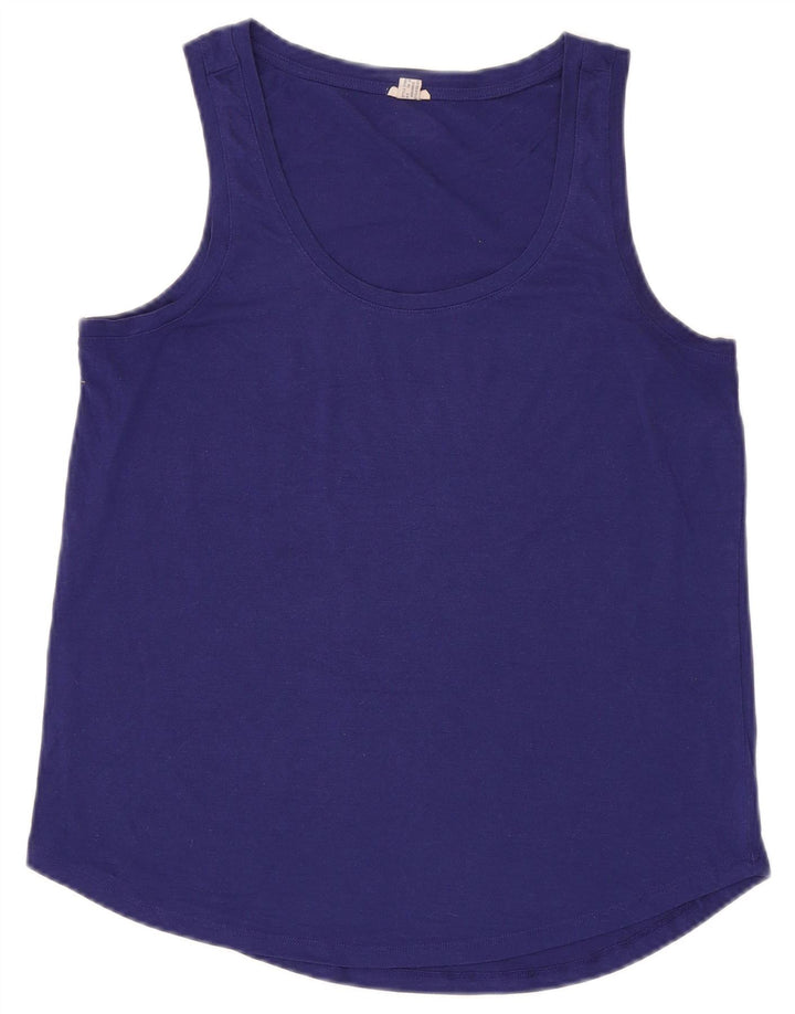Under Armour - Camiseta sin mangas para mujer, talla 40, color morado mediano