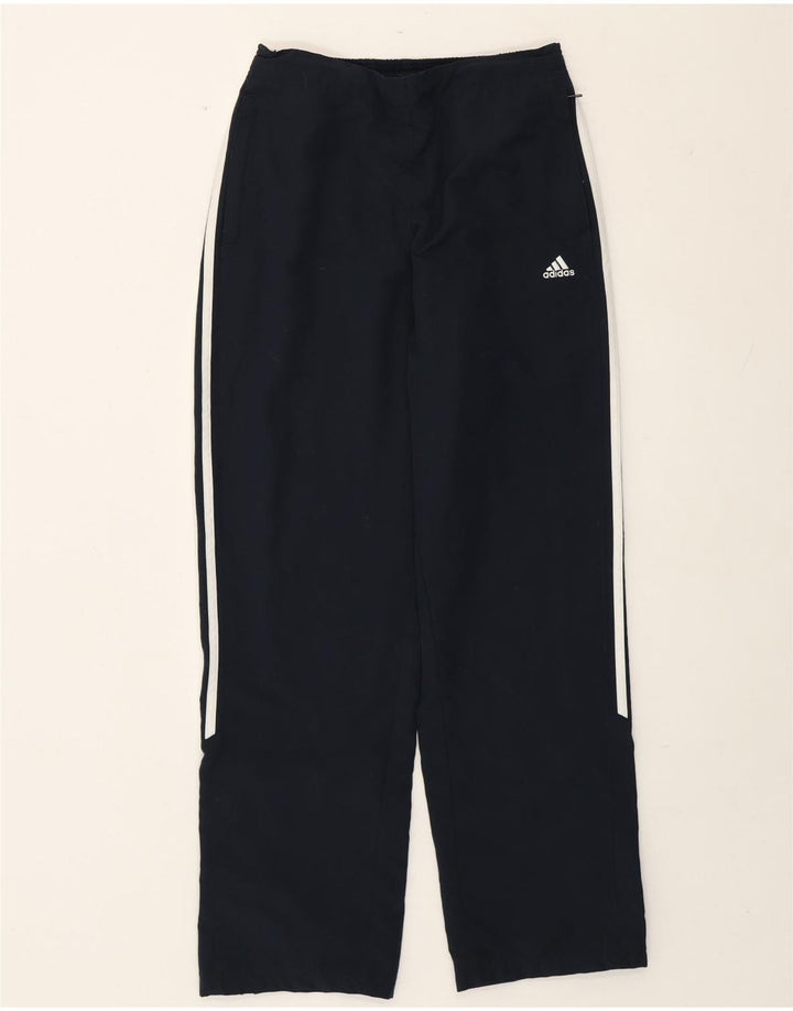 Adidas - Pantalones de chándal para mujer, talla 40, talla mediana, color azul marino, poliéster