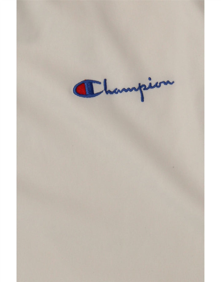 Champion Pantalones De Chándal Con Gráficos Para Hombre Blanco Pequeño